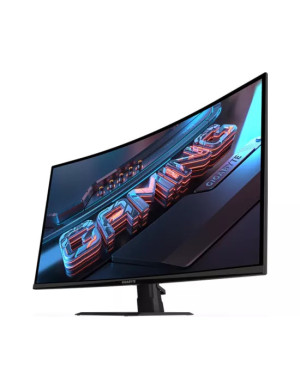 Monitor Gaming LED Curbat GIGABYTE GS32QCA, QHD, 31.5", 1 ms, 180 Hz, Black