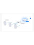 Router UBIQUITI Unifi Express 7, Cloud Gateway 10GbE VPN tehnologie WiFi 7 integrata, UX7, White