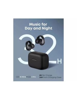 Casti wireless ANKER Soundcore AeroClip A3388G11 Bluetooth 5.4 Negru