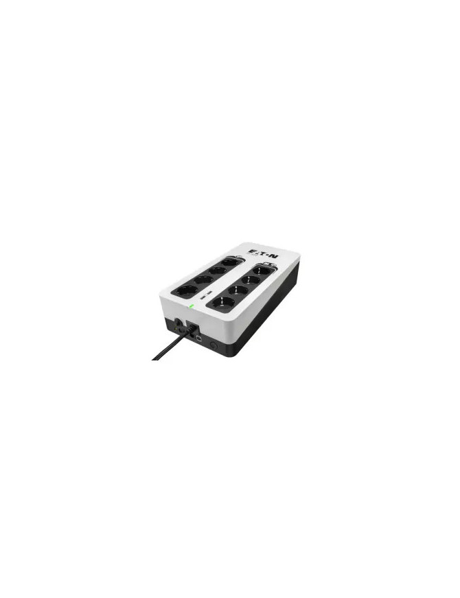 UPS EATON 3S850D – Protecție fiabilă 850VA cu 8 prize Schuko și port USB HID