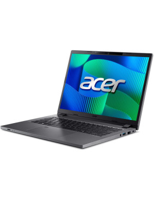 Laptop ACER TravelMate P2 TMP214-43 NX.BG4EX.001, 14" WUXGA, AMD® Ryzen™ 5 7530U, 16GB RAM, SSD 512GB, AMD Radeon Graphics, Windows 11 Pro, Steel Gray