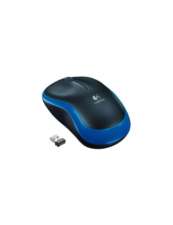 Mouse Wireless Logitech M185 Blue – Simplitate, fiabilitate și libertate fără cabluri