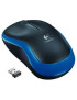 Mouse Wireless Logitech M185 Blue – Simplitate, fiabilitate și libertate fără cabluri