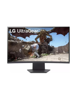 Monitor Gaming LED Curbat LG UltraGear 27GS60QC-B, QHD, 27", 1 ms, 180 Hz, Black