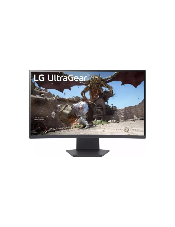 Monitor Gaming LED Curbat LG UltraGear 27GS60QC-B, QHD, 27", 1 ms, 180 Hz, Black