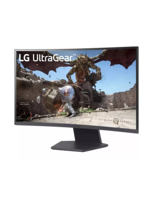Monitor Gaming LED Curbat LG UltraGear 27GS60QC-B, QHD, 27", 1 ms, 180 Hz, Black