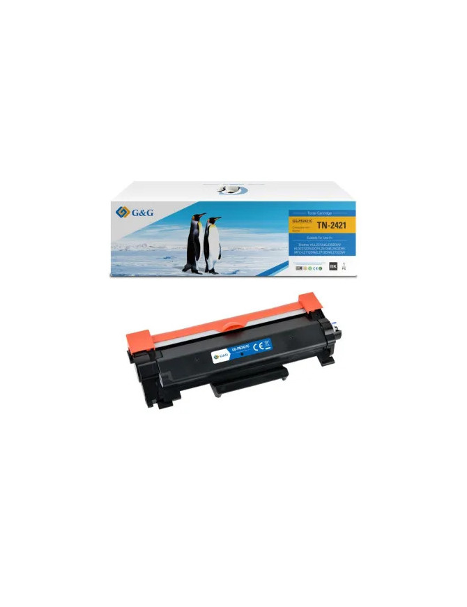 Toner compatibil G&G Brother TN-2421 XL 6k Negru