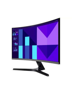 Monitor LED Curbat SAMSUNG Essential S3 LS27D392GAUXEN, Full HD, 27", 4 ms, 100 Hz, Black