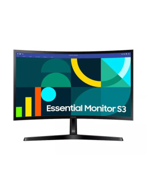 Monitor LED Curbat SAMSUNG Essential S3 S36GD LS24D366GAUXEN, Full HD, 24", 4 ms, 100 Hz, Black