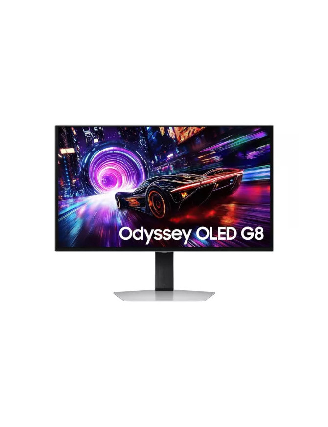 Monitor Gaming OLED SAMSUNG Odyssey G8 G81SF LS27FG810SUXEN, UHD, 27", 0.03 ms, 240 Hz, Black/Silver