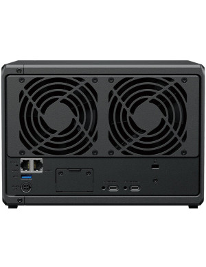 NAS Synology DS1525+, 5 Bay, AMD Ryzen Quad-Core V1500B, 8GB DDR4, M.2 NVMe, 2x 2.5GbE, 2x USB 3.2 Gen 1, 2x USB-C