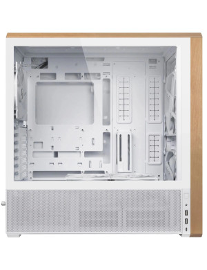 Carcasă Lian Li LANCOOL 217W, Mid-Tower, E-ATX/ATX/Micro-ATX/Mini-ITX, Tempered Glass, Mesh Airflow, White