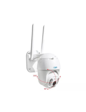 Kit cameră supraveghere video PNI IP65 cu panou solar și conectivitate 4G