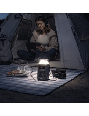 Statie de incarcare portabila ANKER Solix CD300X A1728311, 300W, 2x USB-A, 4x USB-C, Gray