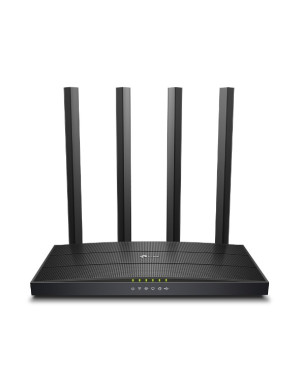 TP-Link Archer C6U router wireless Gigabit Ethernet Bandă dublă (2.4 GHz/ 5 GHz) Negru