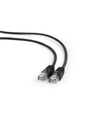 Cablu UTP Gembird Cat.5E 3m Negru PP12-3M/BK cu mufe RJ45