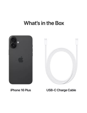 Telefon APPLE iPhone 16 Plus, 5G, 128GB, 8GB RAM, Black