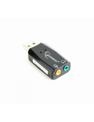 Placa de sunet externă GEMBIRD Virtus Plus SC-USB2.0-01, USB, Black