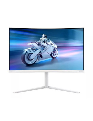 Monitor Gaming LED Curbat PHILIPS 32M2C5501/00, QHD, 31.5", 0.5 ms, 180 Hz, White
