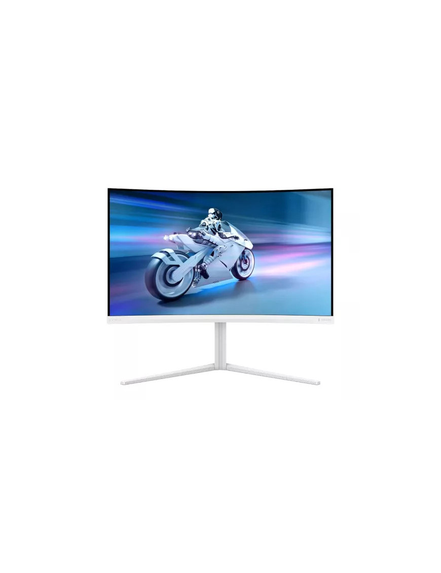Monitor Gaming LED Curbat PHILIPS 32M2C5501/00, QHD, 31.5", 0.5 ms, 180 Hz, White