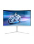 Monitor Gaming LED Curbat PHILIPS 32M2C5501/00, QHD, 31.5", 0.5 ms, 180 Hz, White