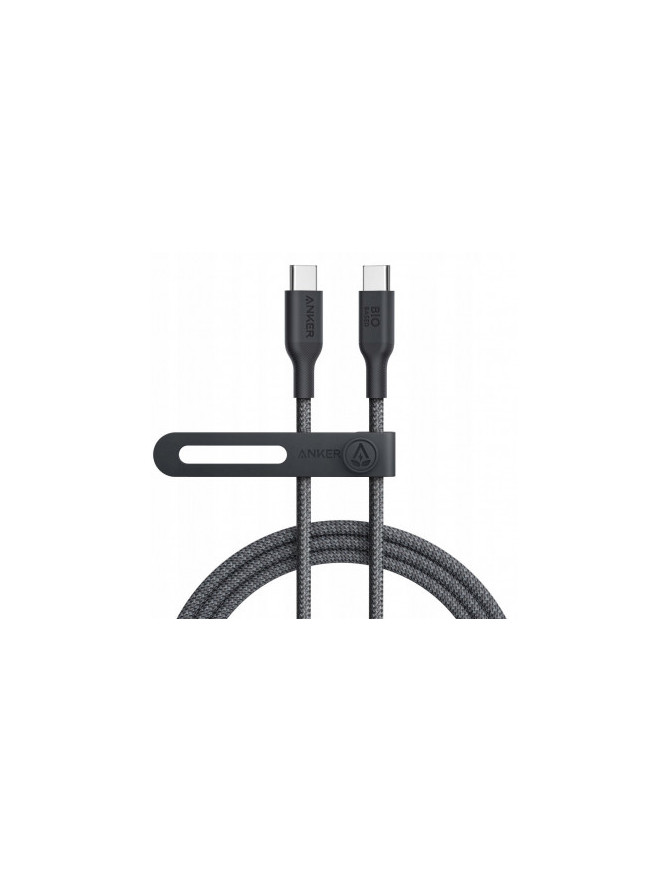 Cablu de date si incarcare ANKER 544 A80F6H11, USB-C - USB-C, 140W, 1.8m, Negru