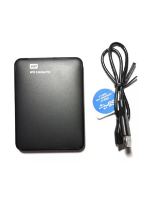 Hard Disk Extern Western Digital Elements Portable 1TB USB 3.2 Negru (WDBUZG0010BBK-WESN)