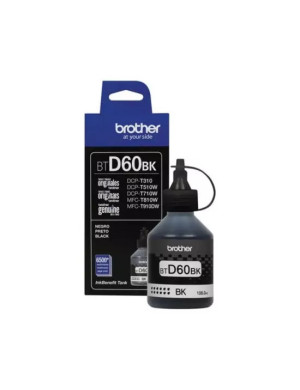 Cerneală originală Brother BTD60BK, negru, flacon 108 ml