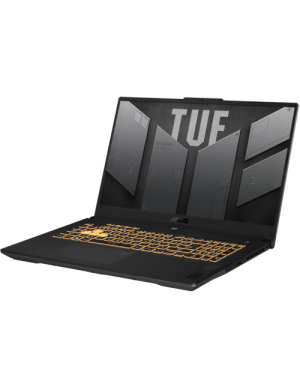 Laptop gaming ASUS TUF F17 FX707VJ-HX027, 17.3" Full HD 144Hz, Intel® Core™ 5 210H, 16GB RAM, SSD 512GB, GeForce RTX 3050 6GB, F