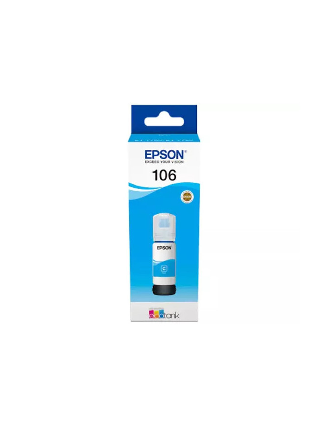 Cerneala originala EPSON 106 EcoTank C13T00R240, cyan