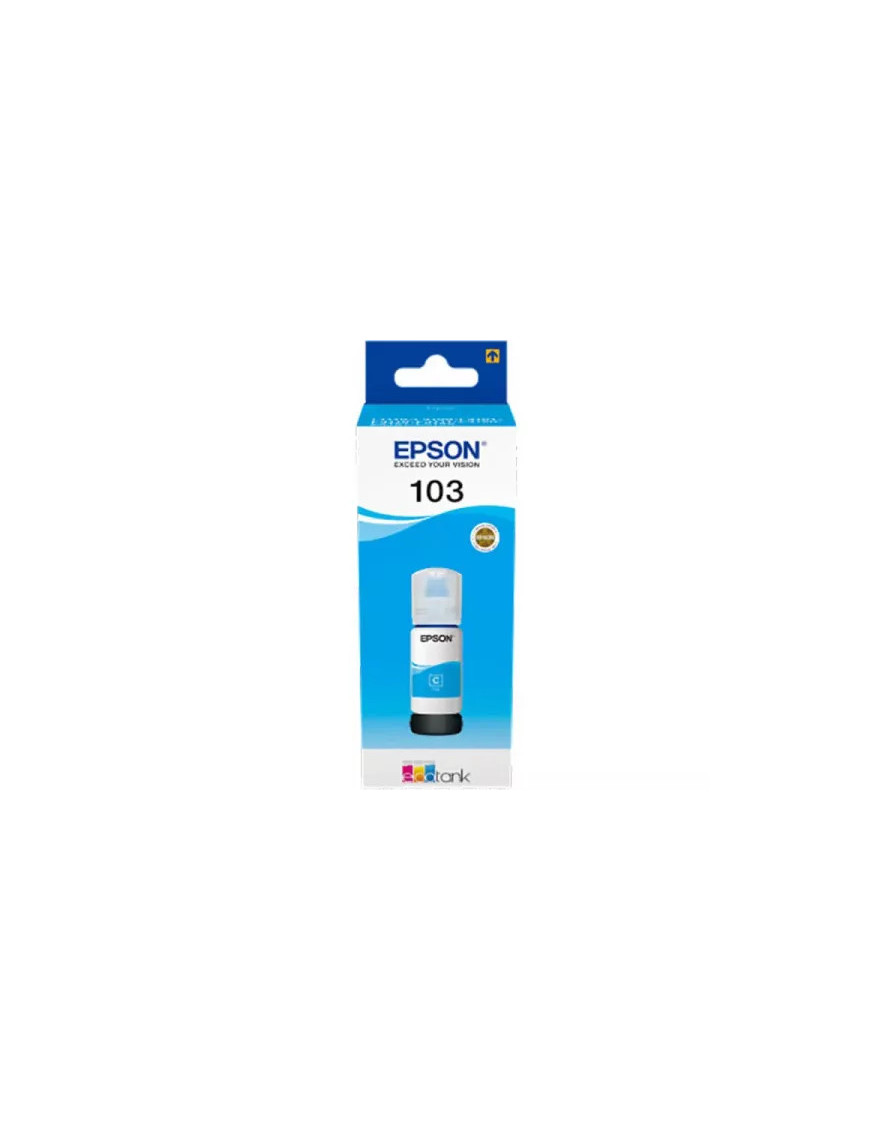 Cerneala EPSON 103 EcoTank C13T00S24A, 65ml, Cyan