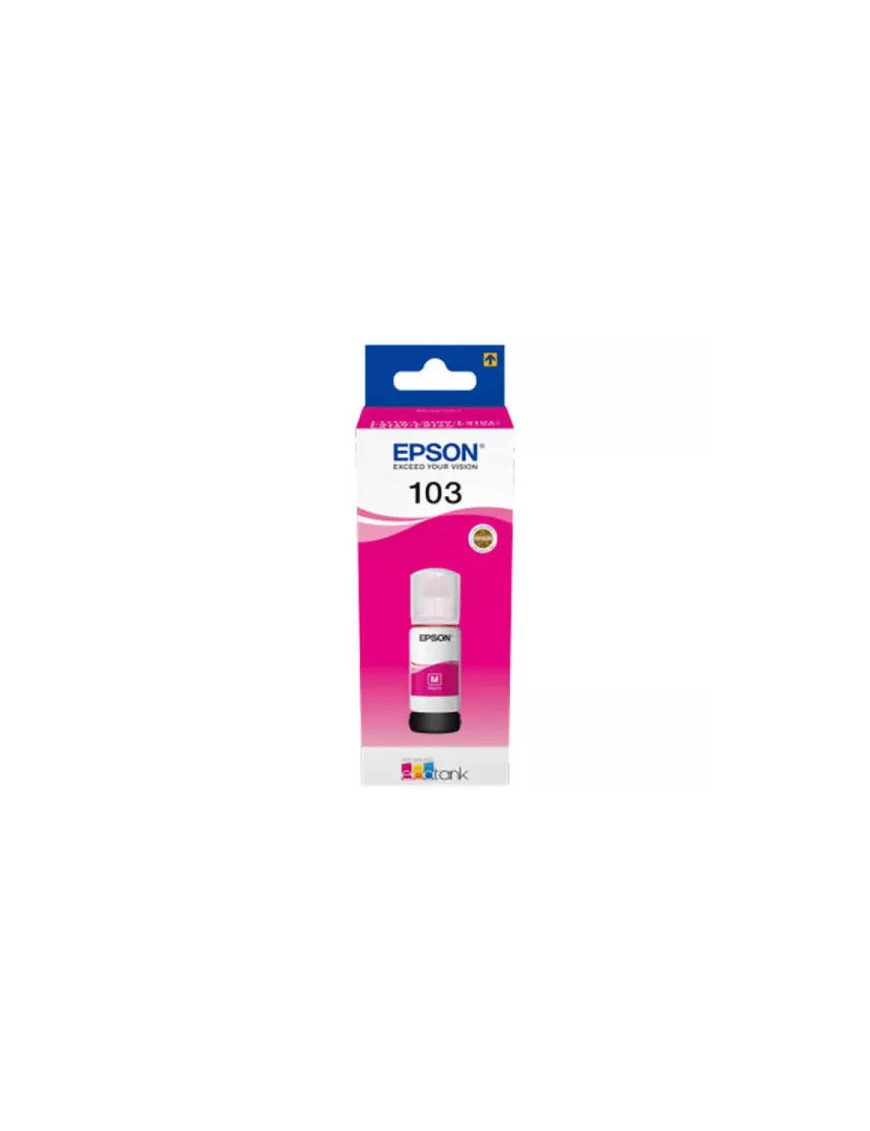 Cerneala EPSON 103 EcoTank C13T00S34A, 65 ml, Magenta