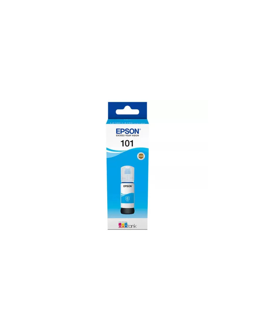 Cerneala EPSON 101 EcoTank C13T03V24A, 70 ml, Cyan