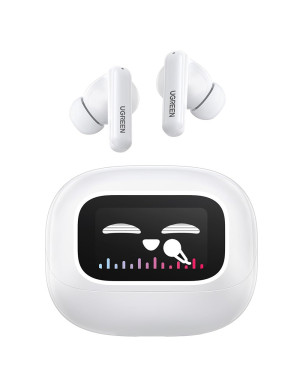 Casti wireless UGREEN HiTune T6 Magic 55137, Bluetooth 5.4, ANC, White