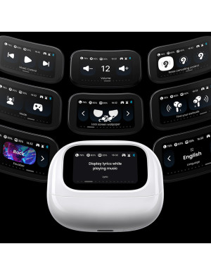 Casti wireless UGREEN HiTune T6 Magic 55137, Bluetooth 5.4, ANC, White