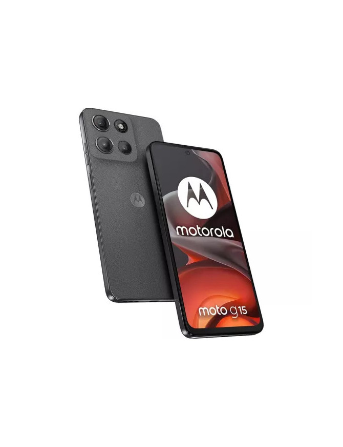 Telefon MOTOROLA G15, 512GB, 8GB RAM, Dual SIM, Gravity Gray