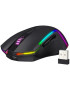 Mouse gaming wireless REDRAGON Trident M693, 8000 dpi, Optic, RGB, Black