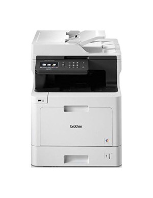 Multifunctional Brother DCP-L8410CDW DCPL8410CDWYJ1, Laserjet color, A4, Duplex, ADF, Retea, Wireless, Alb/Negru