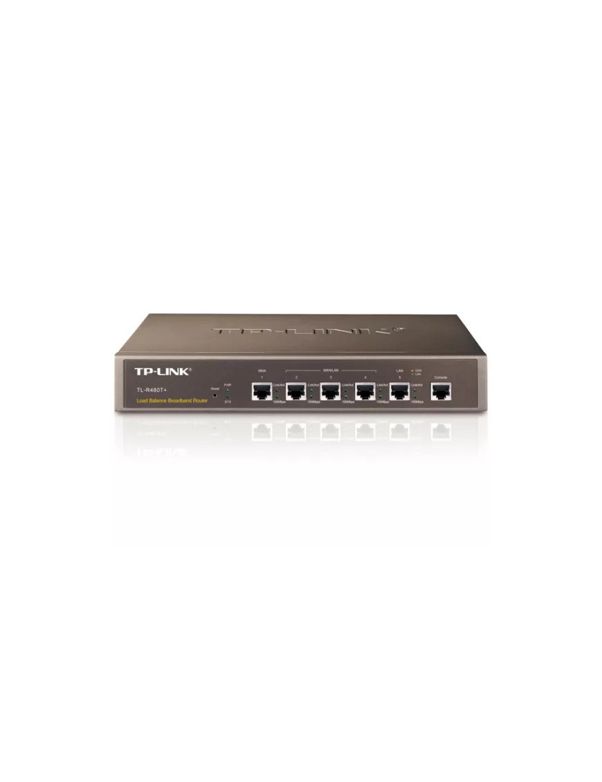 Router Tp-Link 1 WAN + 1 LAN + 3 WAN/LAN,TL-R480T+