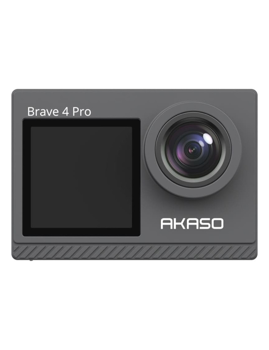 Cameră de acțiune Akaso Brave 4 Pro 4K 30fps, 20MP, stabilizare 6 axe, Wi-Fi, ecran dual
