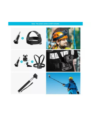 Kit accesorii camera video AKASO SYAC0048-BK, 60 in 1