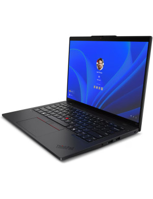 Laptop Lenovo 14inch ThinkPad L14 Gen 5 21L1003HRI, WUXGA IPS, Procesor Intel® Core™ Ultra 5 125U, 16GB DDR5, 512GB SSD, Intel Graphics, Fara sistem de operare, Black
