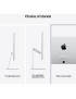 Monitor APPLE Studio Display, 27 Inch, 5K Retina, WebCam 12MP, Nano-Texture Glass, 60Hz, Silver
