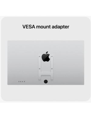 Monitor APPLE Studio Display, 27 Inch, 5K Retina, WebCam 12MP, Standard Glass, Tilt Adjustable Stand, Silver