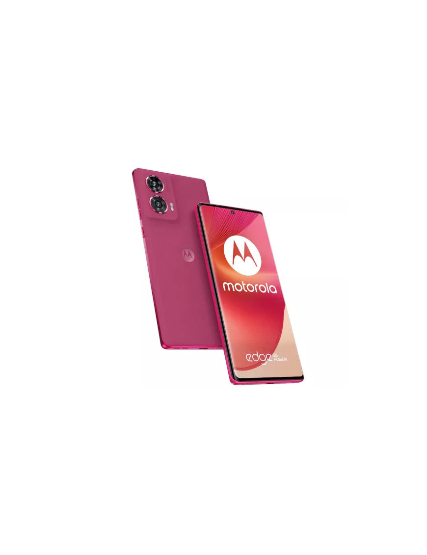 Telefon MOTOROLA Edge 50 Fusion, 5G, 256GB, 8GB RAM, Dual SIM, Hot Pink