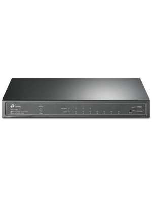 Switch TP-LINK TL-SG2008P, Smart Managed JetStream, 1Gbps, 62W PoE+, Black