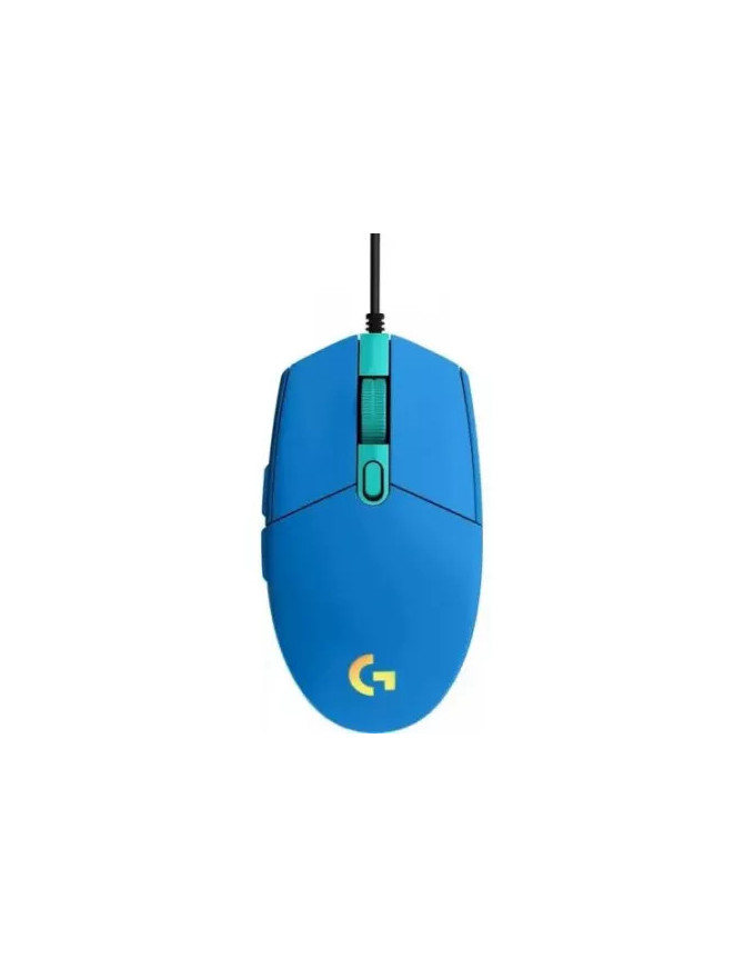 Mouse gaming cu fir Logitech G102 Lightsync 8000 DPI – precizie, viteză și iluminare RGB dinamică