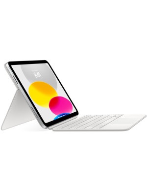 Tastatura APPLE Magic Keyboard Folio pentru iPad 11, iPad 10 Inch, Layout Ro, White