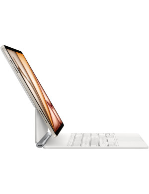 Tastatura APPLE Magic Keyboard pentru iPad Air 13 Inch (M3), iPad Air 13 Inch (M2), Layout RO, White