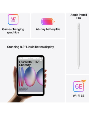 APPLE iPad mini 7 (2024), 512GB, Wi-Fi, Purple